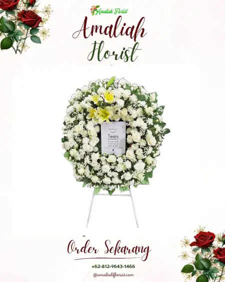 Krans Bunga Duka Cisalak Pasar